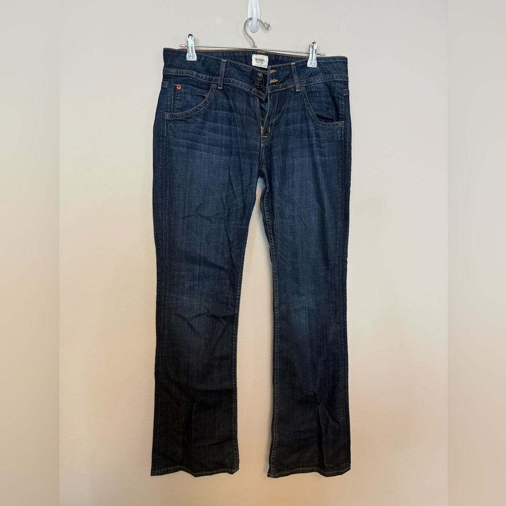 Women’s Hudson Jeans Women's Dark Blue Straight Leg Jeans 31 Tall
